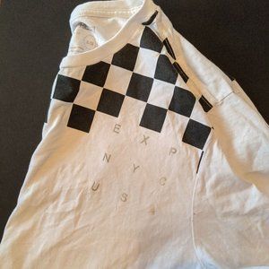 Mens Express T shirt Checkered  XL